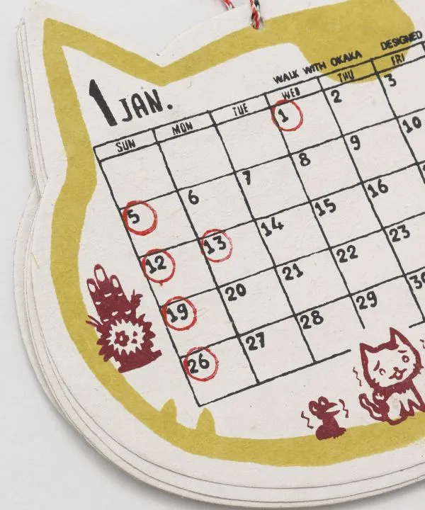 2025 Calendar - CARD OKAKA