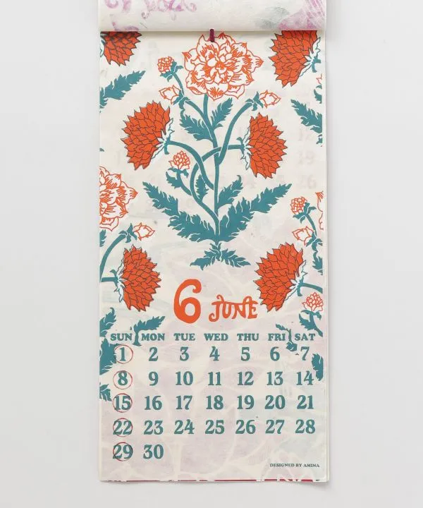 2025 Calendar - MAGICAL FLOWERS