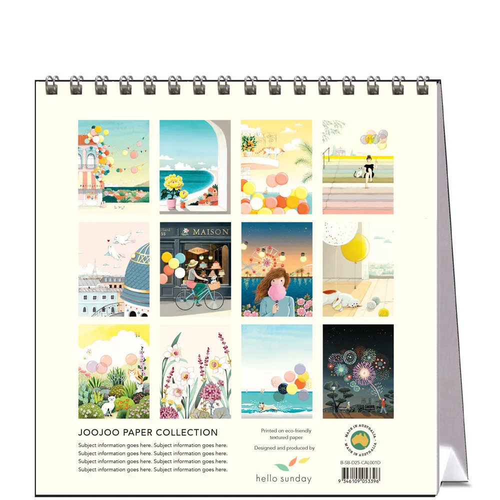 2025 Desk Calendar - JooJoo Paper