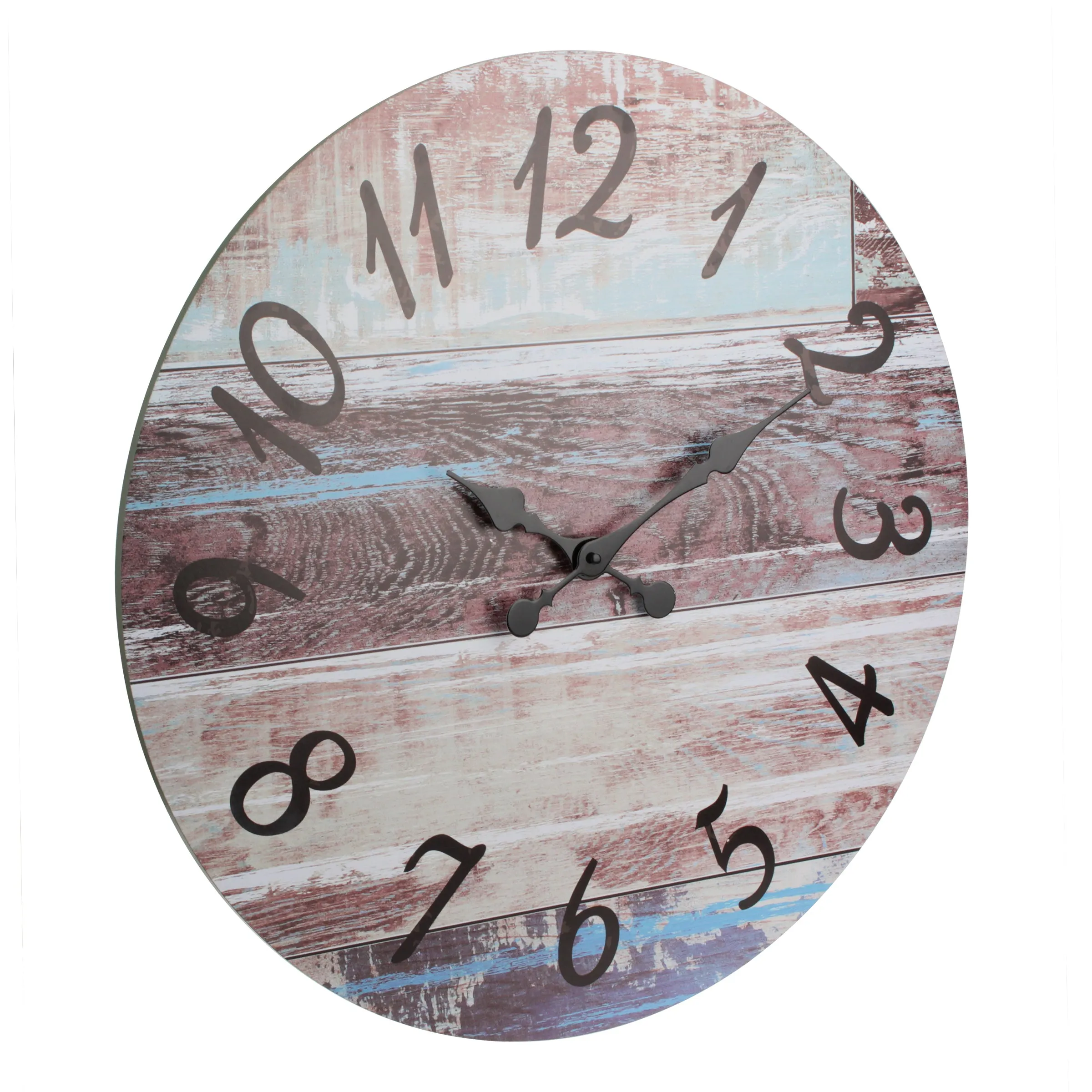 23.6” Round Rustic Wall Clock