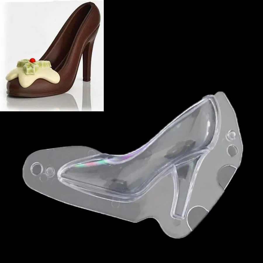 3D High Heel Shoe Chocolate Mold