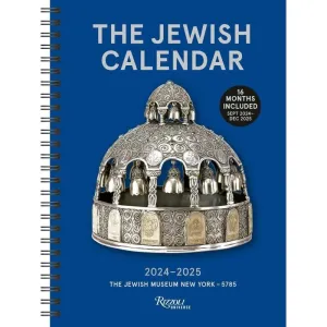 5785 The Jewish Spiral Binding Engagement Calendar 2024- 2025 Jewish Museum New York