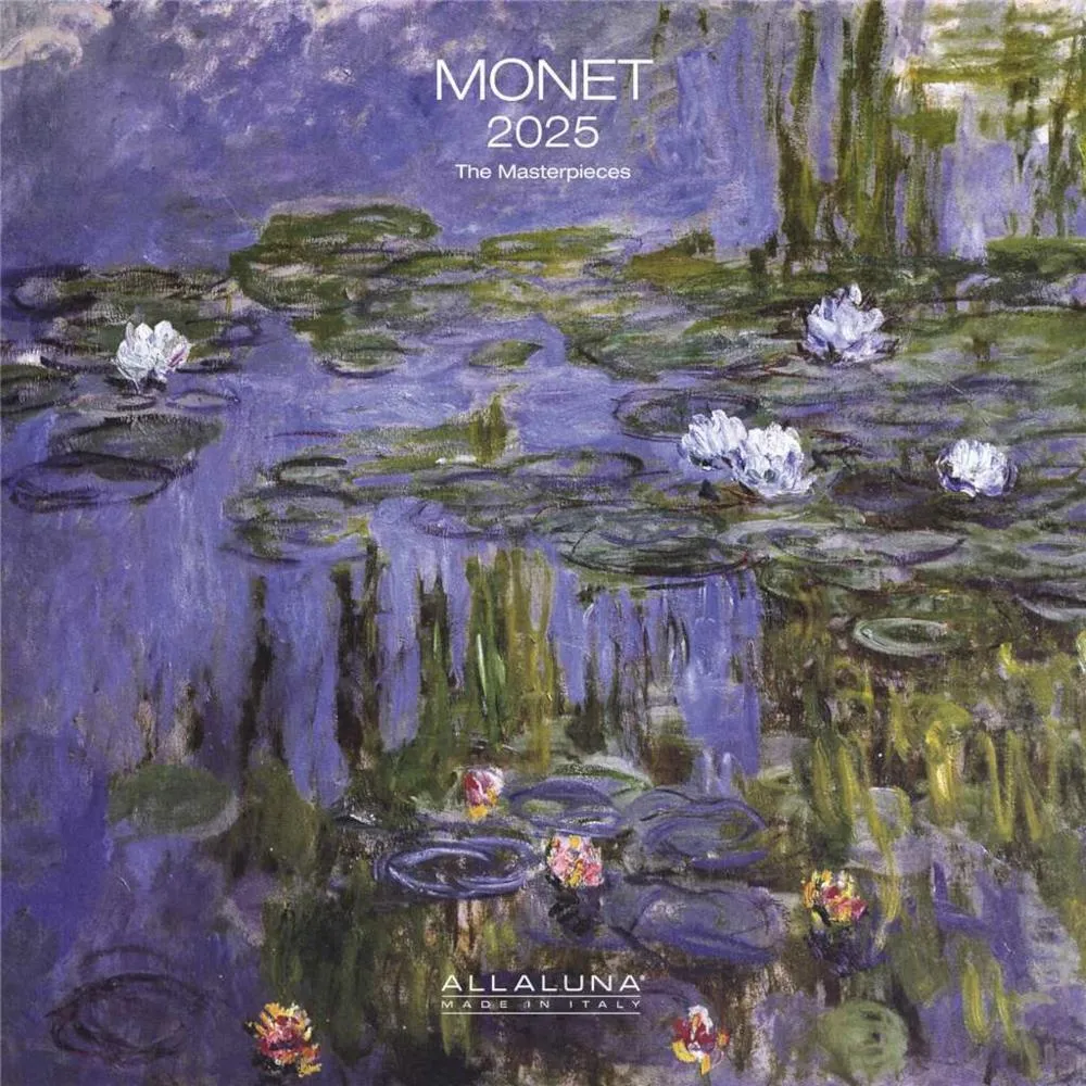 Allaluna 2025 Wall Calendar - Monet