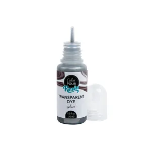 American Crafts Color Pour Resin Dyes 10ml - Translucent Silver