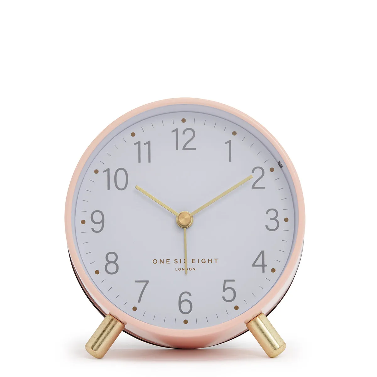 Angelina Silent Alarm Clock - Blush