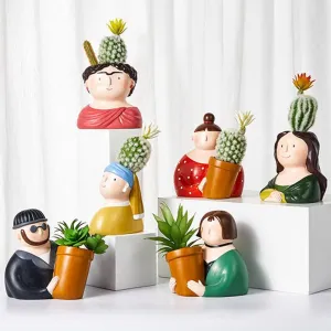 Arty Succulent Planters