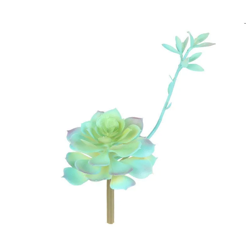 Bulk 3.6" Artificial Succulent Picks Stalk Diy Artificial Succulent Arrangements Wholesale