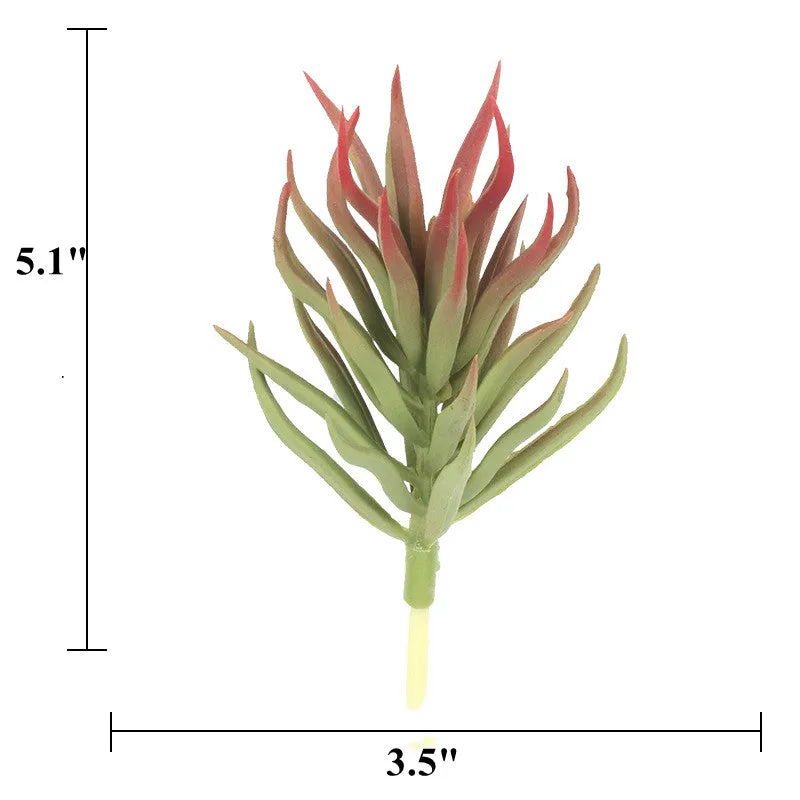 Bulk 3.6" Artificial Succulent Picks Stalk Diy Artificial Succulent Arrangements Wholesale