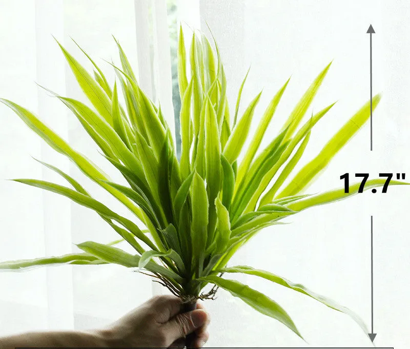 Bulk Artificial Green Plants Ferns Bushes Collection Landscape Decor Wholesale