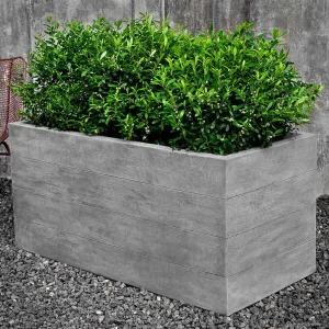 Campania International Chenes Brut Long Box Planter