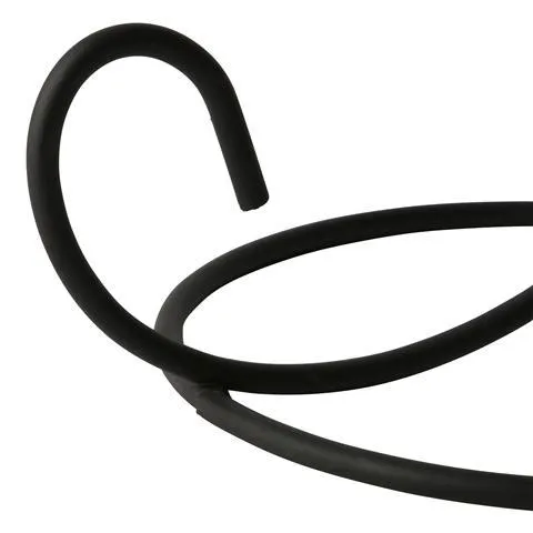 Caro Iron Hook Medium Black