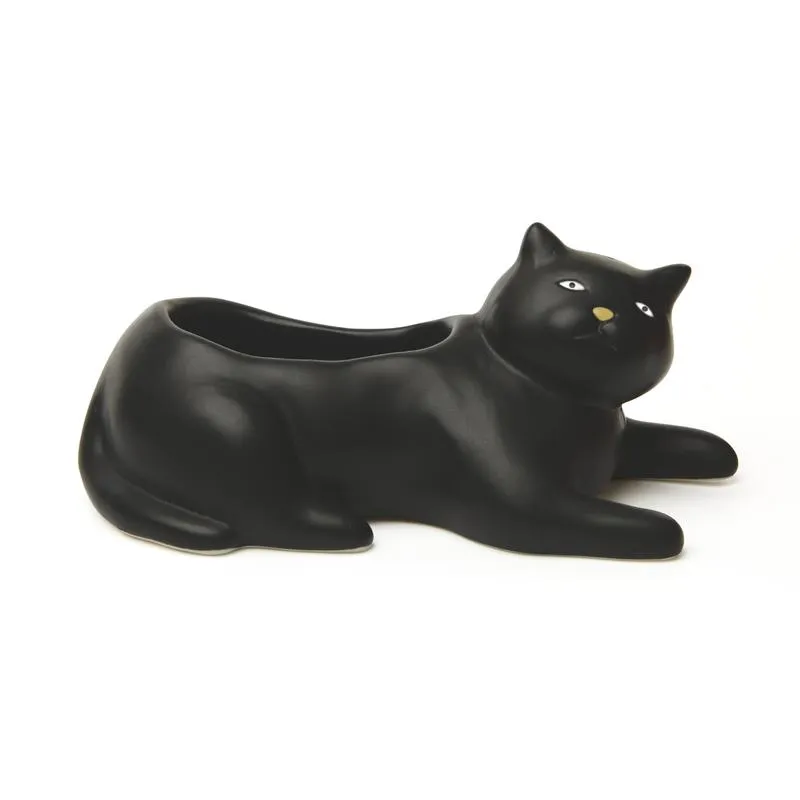 Cosmo The Black Cat Planter