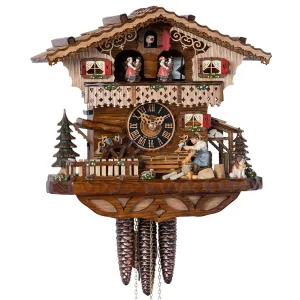 Cuckoo Clock - 1-Day Chalet with Woodchopper - HÖNES