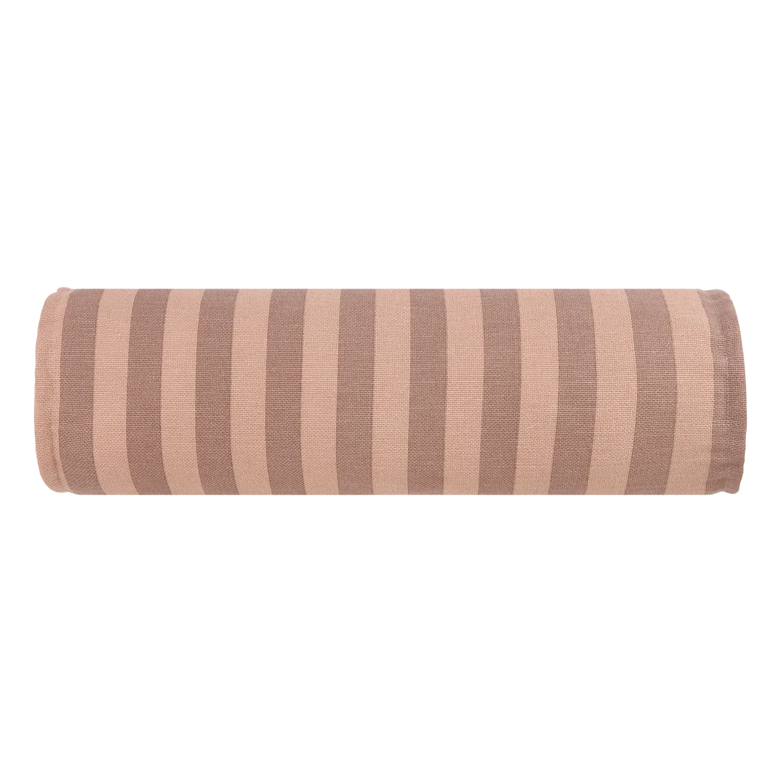 Cylinder Cushion Vibes - Pink Mauve Stripes