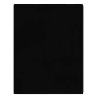 Day Designer 2023-24 Academic Refillable Planner Faux Leather Hard Cover 8.5"x11" Weekly/Monthly Wirebound Black