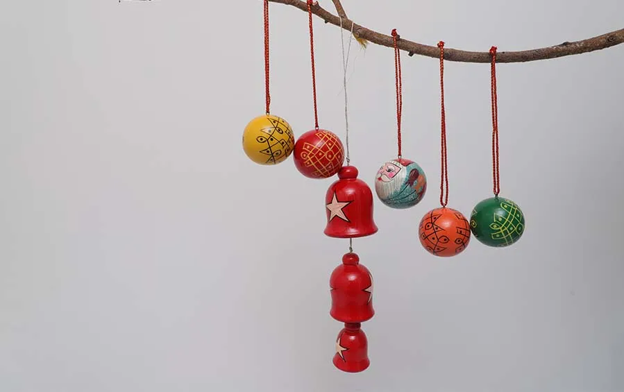 Decorative Hanging Balls & Bells - Indic Inspirations