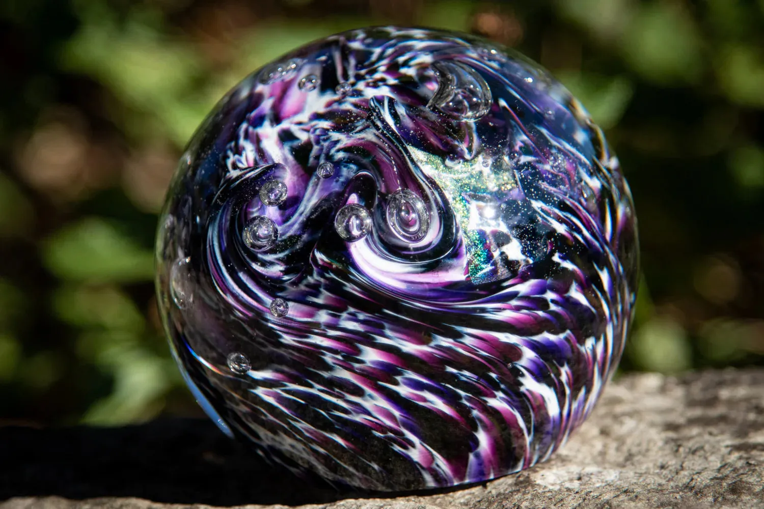 Dichroic Splash Orbs