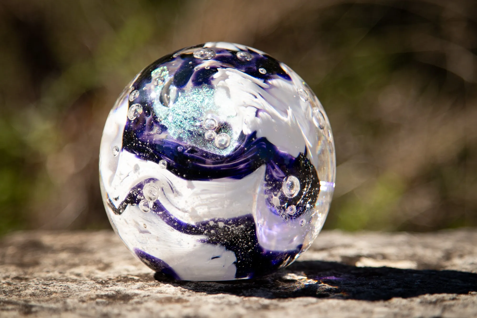 Dichroic Splash Orbs