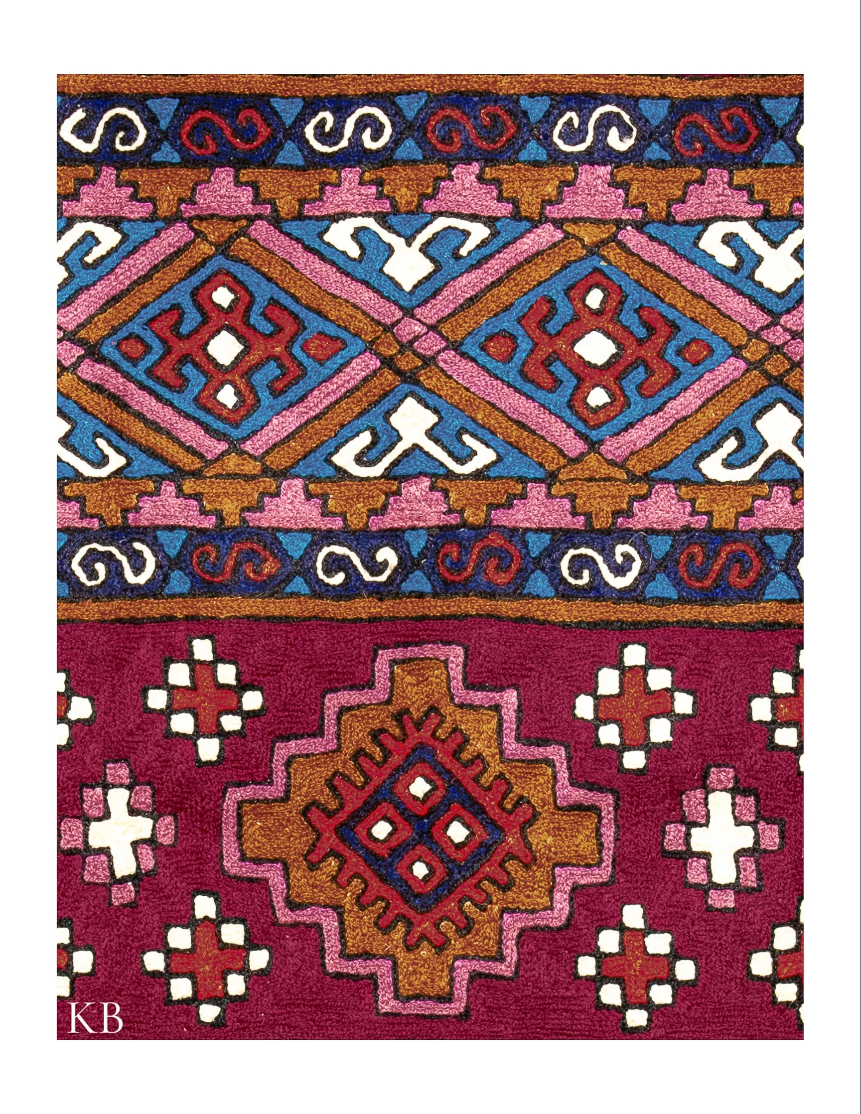 Diwan-e-Khas Symmetric Kashmiri Rug