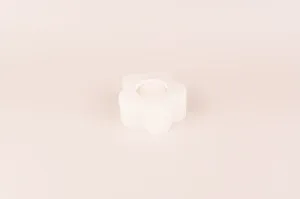 Flower Selenite Candle Holder