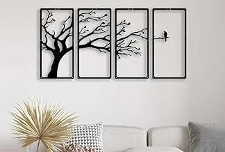 four frame tree design wall hanging