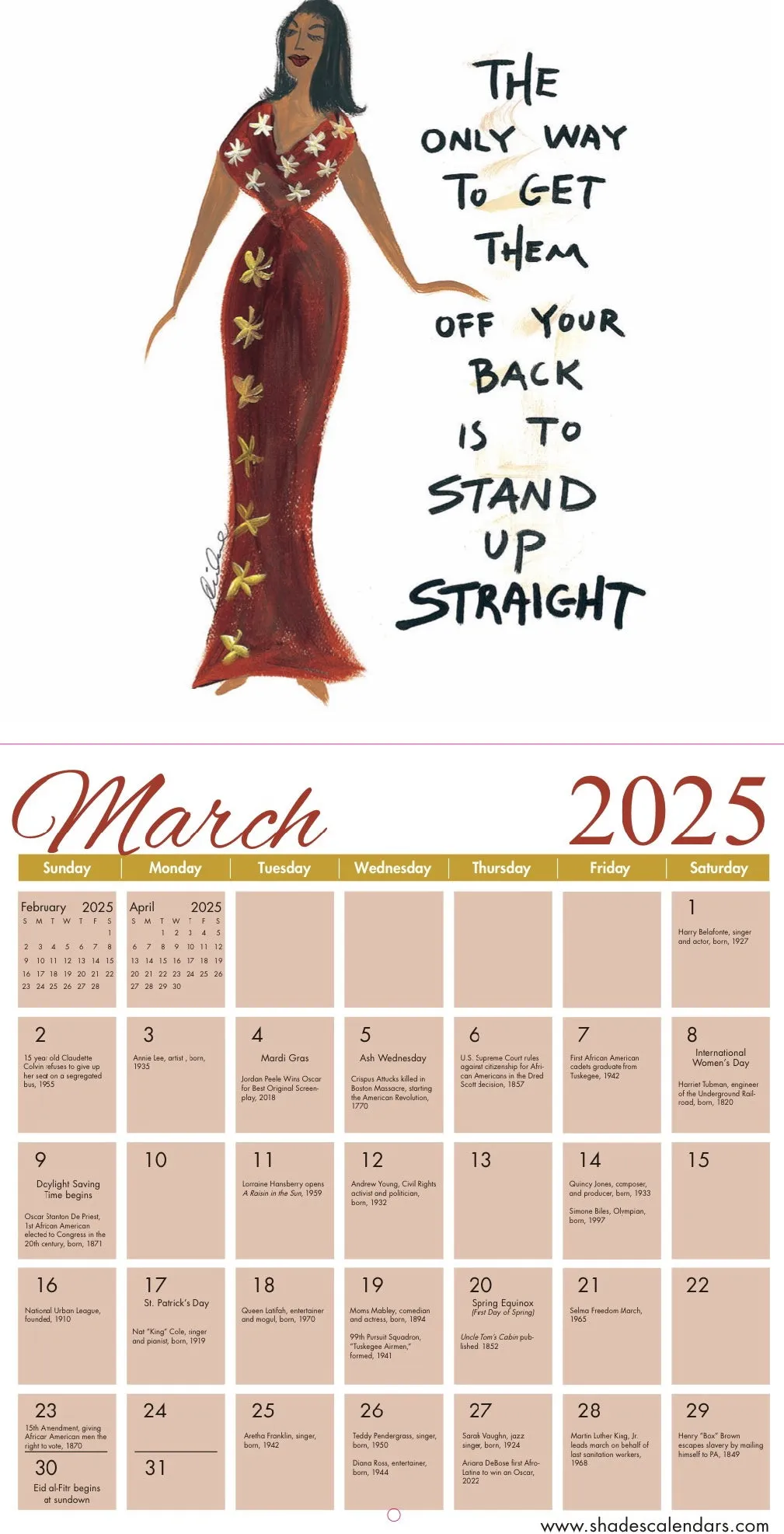 Girlfriends, A Sister’s Sentiments 2025 Wall Calendar - 25GF