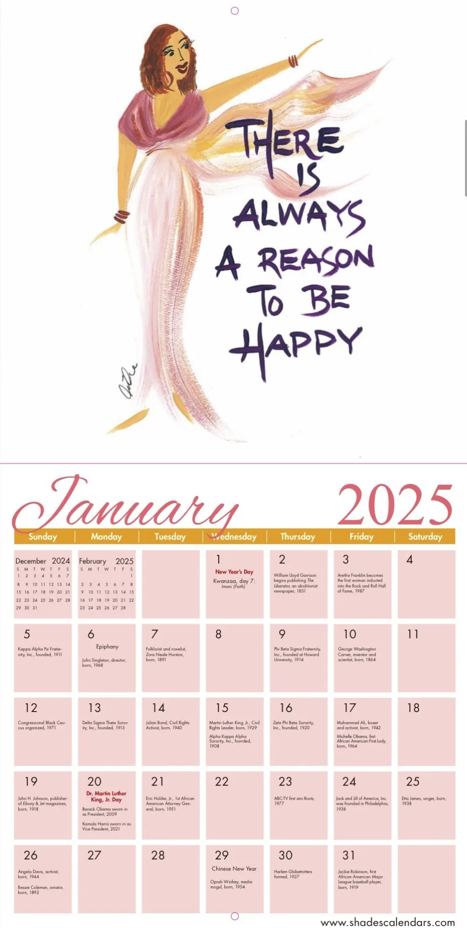 Girlfriends, A Sister’s Sentiments 2025 Wall Calendar - 25GF