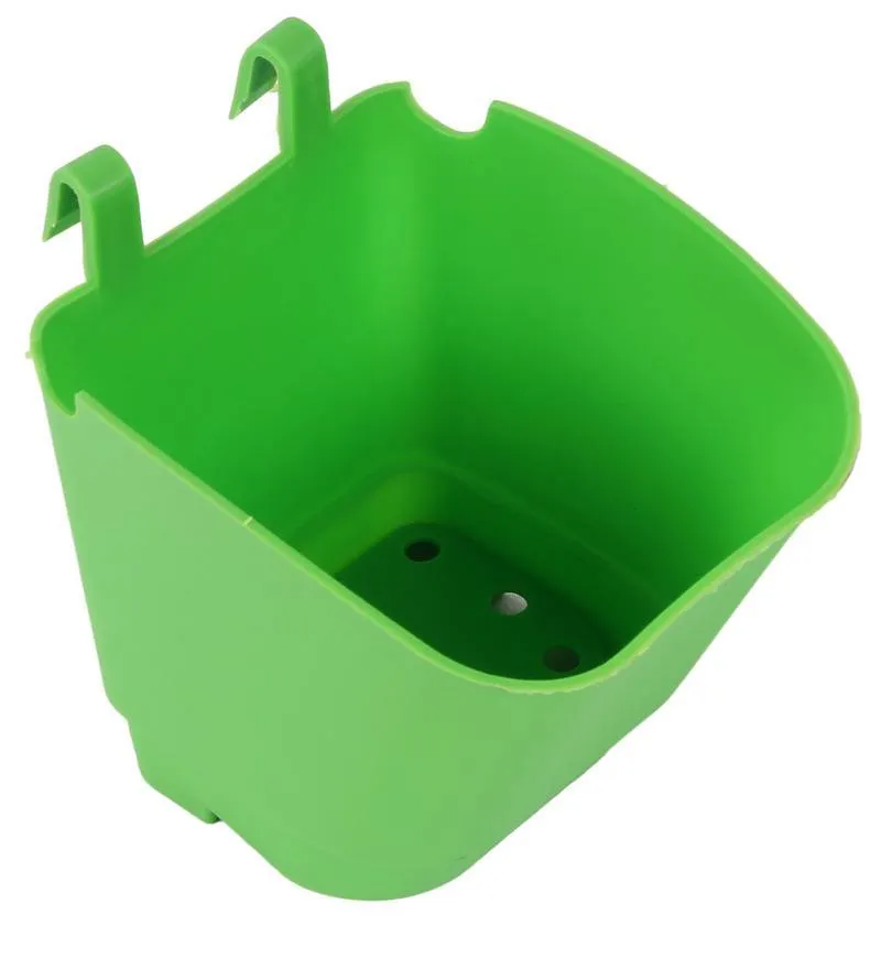 Green Vertical Hook Pot