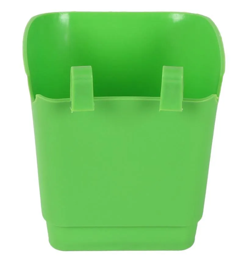 Green Vertical Hook Pot