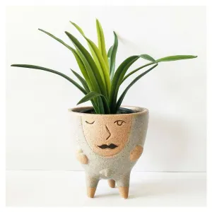 Grey Bob Planter