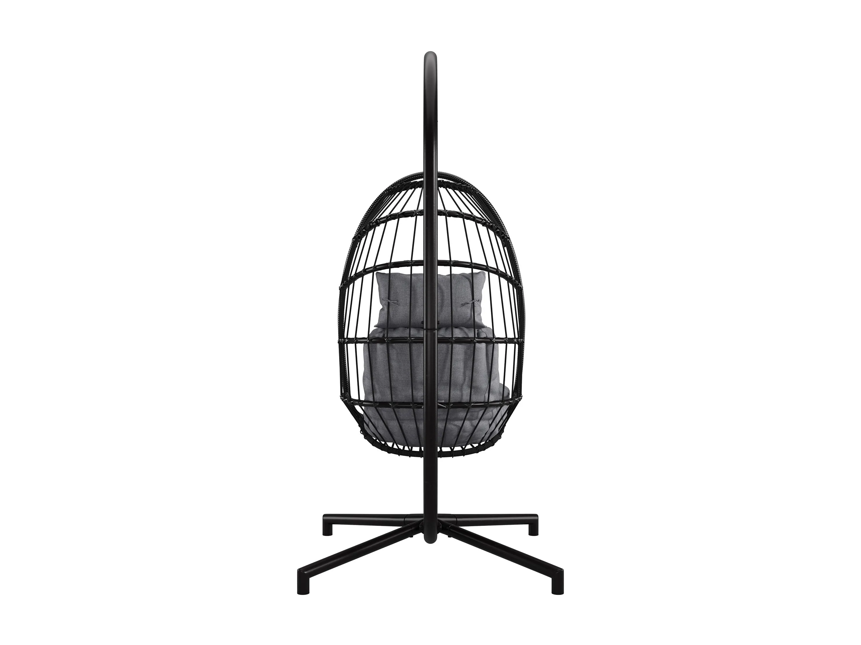 Grey Hanging Egg Chair