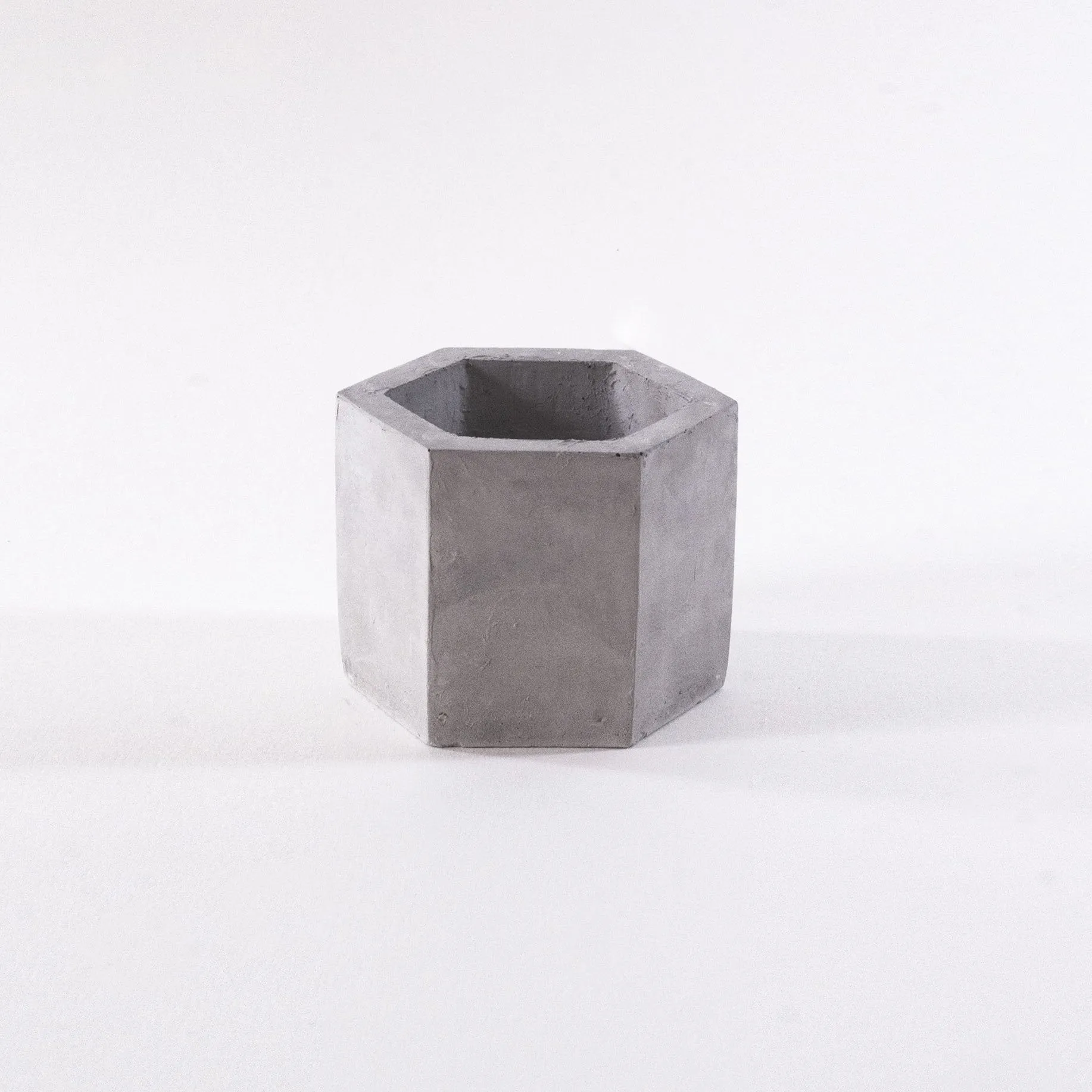 Hexagon Concrete Planter