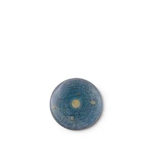 John Derian Blue Universe Paperweight, 9cm