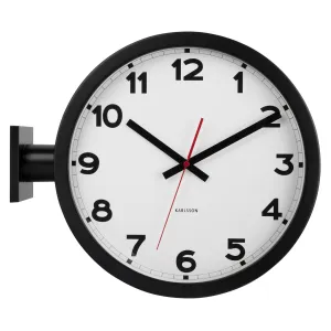 Karlsson New Classic Double Sided Wall 38cm Clock