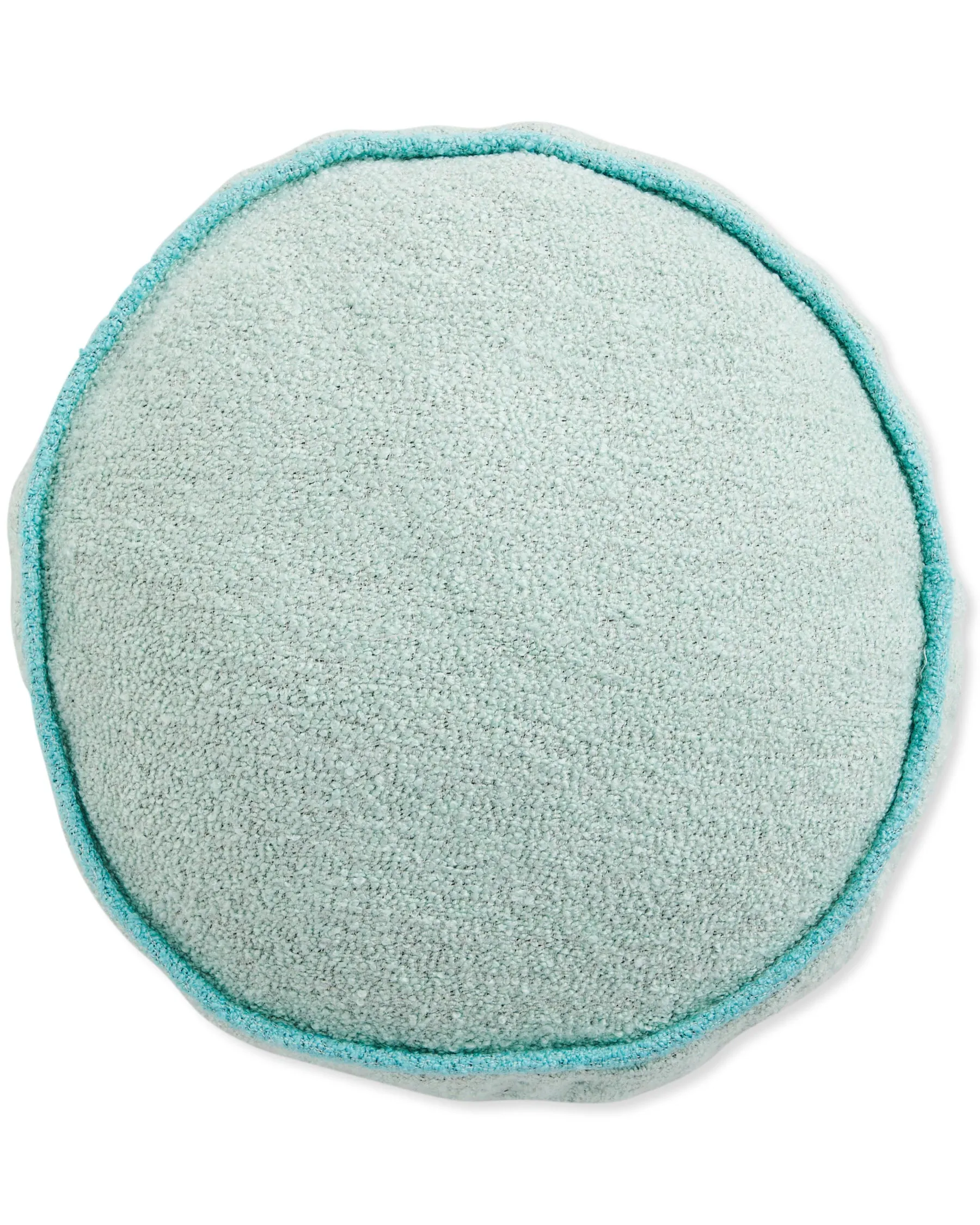 Kip & Co Oceanic Round Boucle Cushion