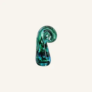 Koru Glass Ornament 7cm