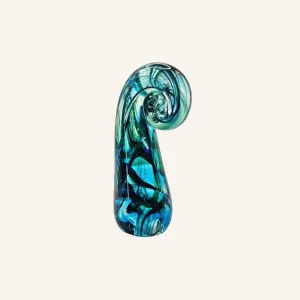 Koru Glass Ornament 8.5cm