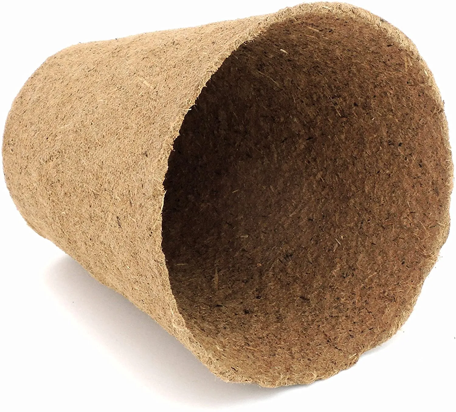 Large Peat Pots, Organic Biodegradable Eco Friendly, 2 Sets of 30 Pack 4 Inch Round