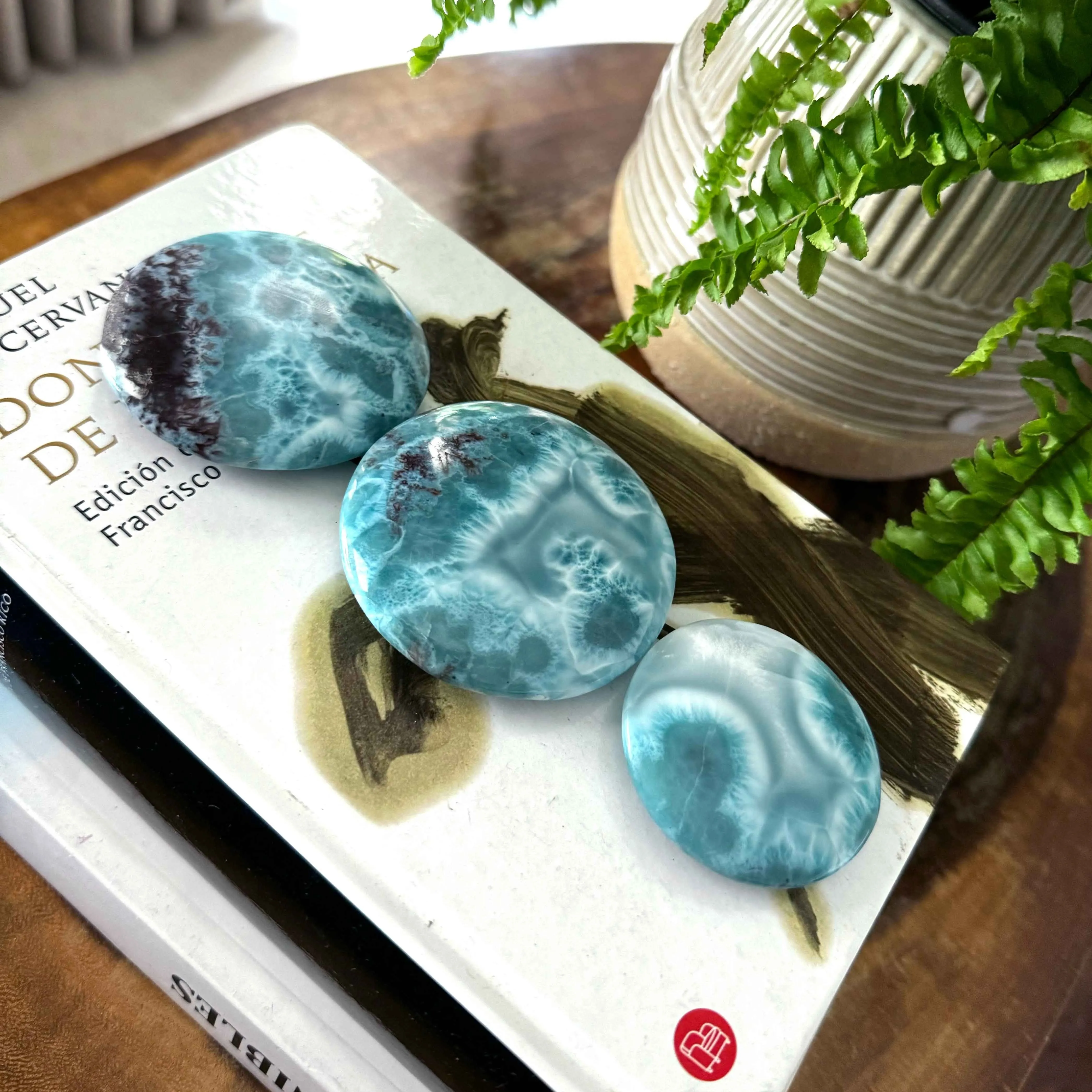 Larimar Paperweight Nereus