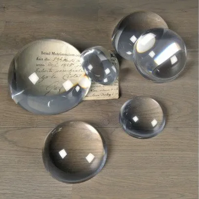 Magnifying Glass Paperweights - Set of Six