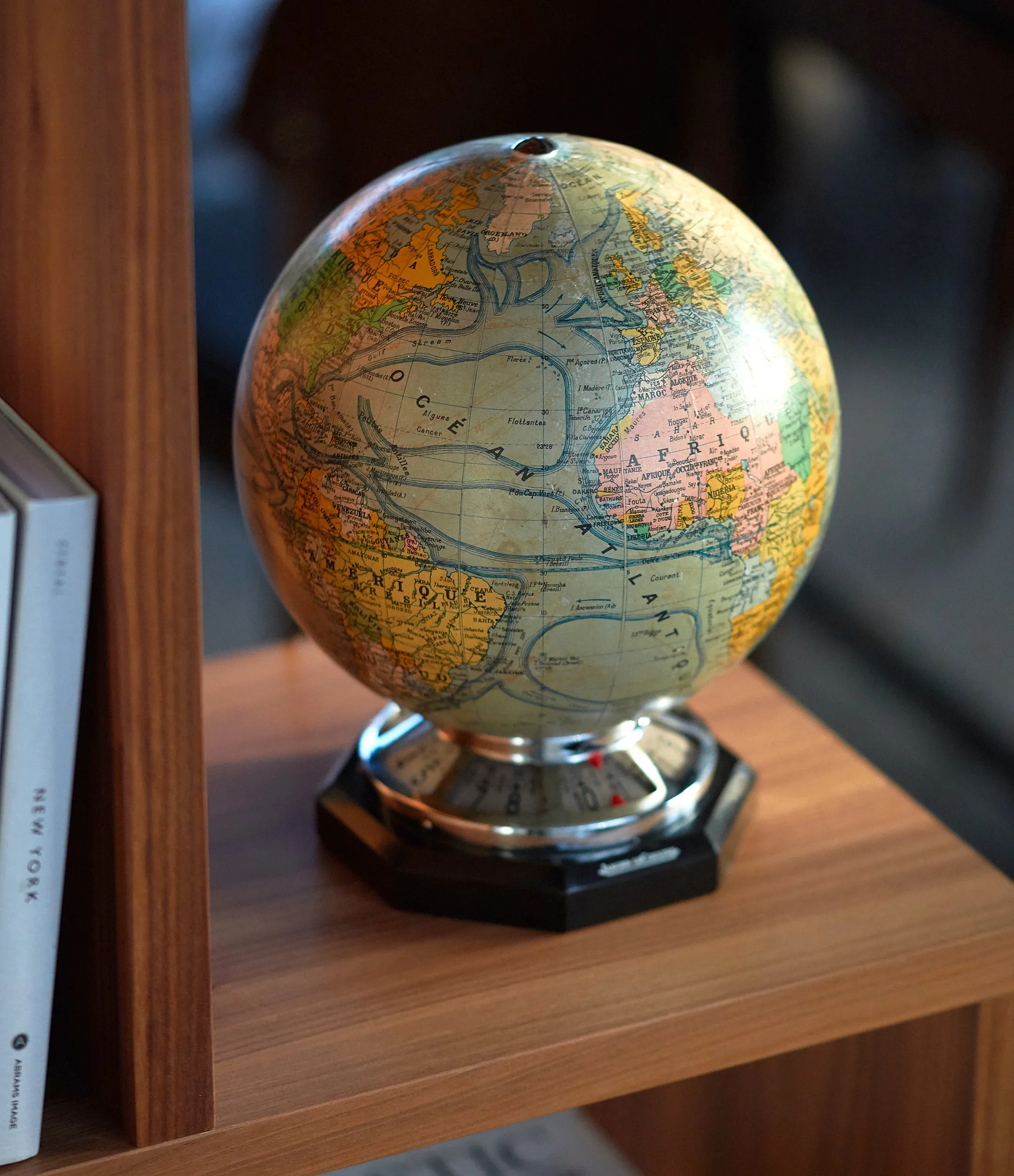 Mappemonde | Illuminated | Desk Clock