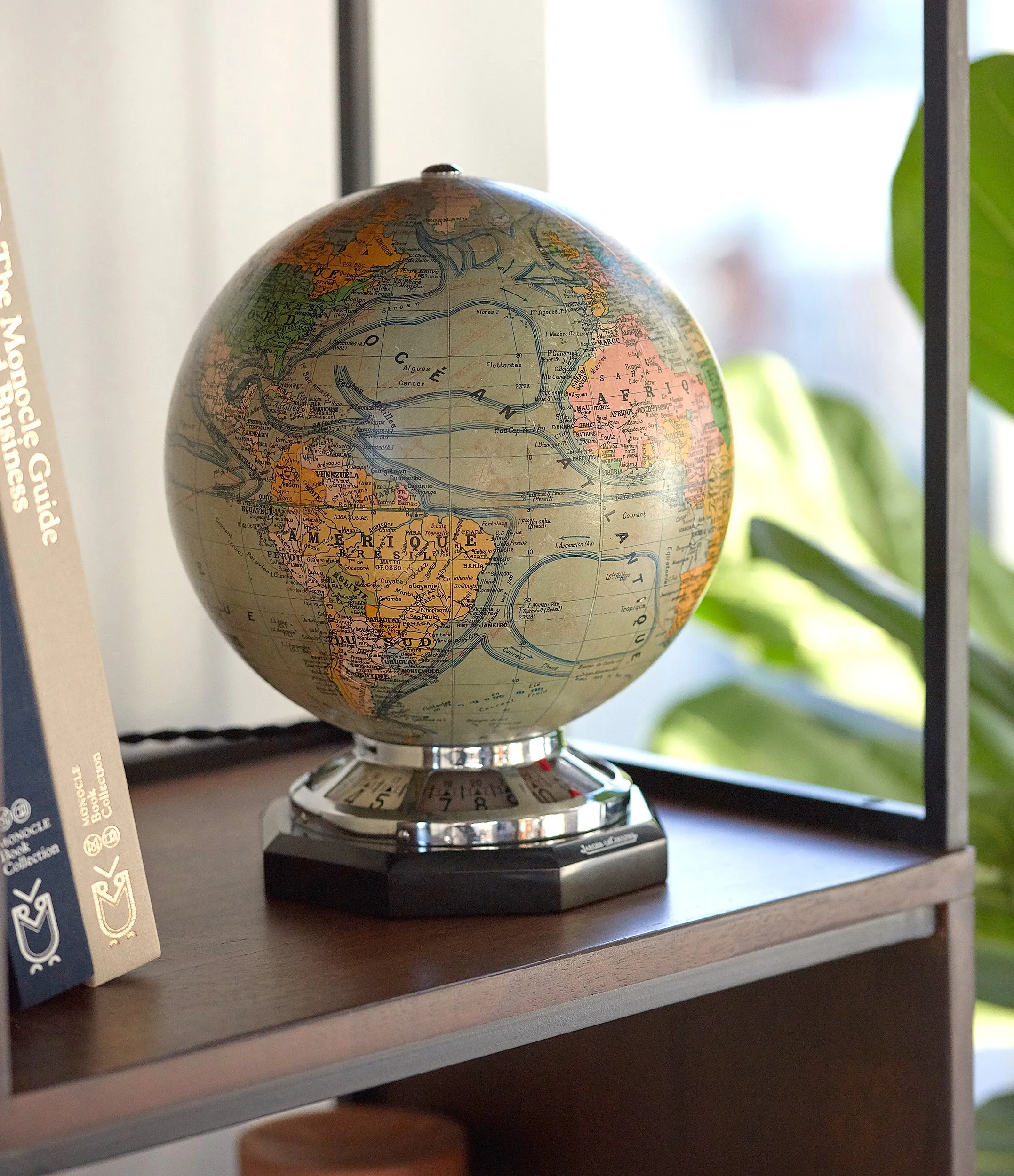 Mappemonde | Illuminated | Desk Clock