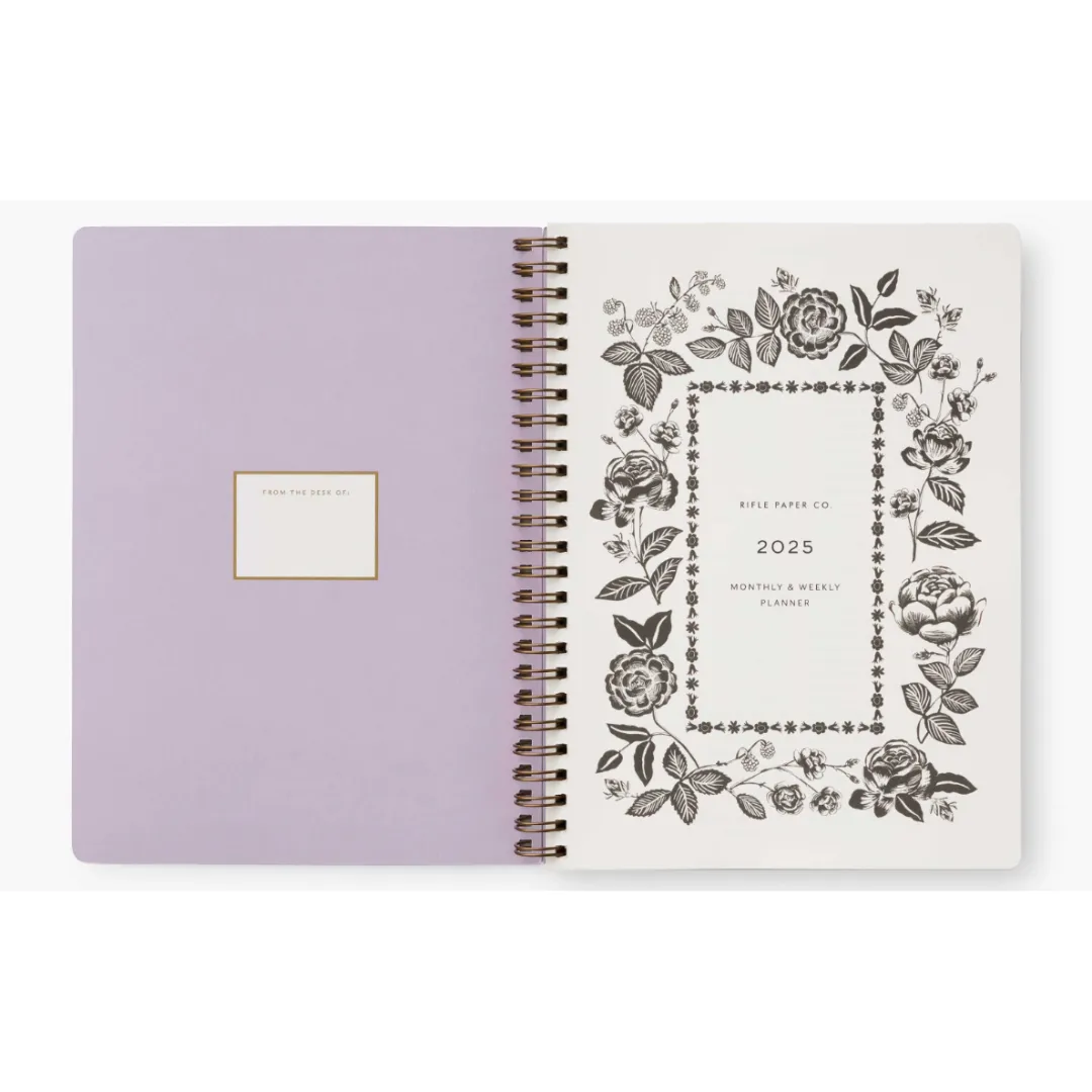 Mimi 2025 12-Month Spiral Planner