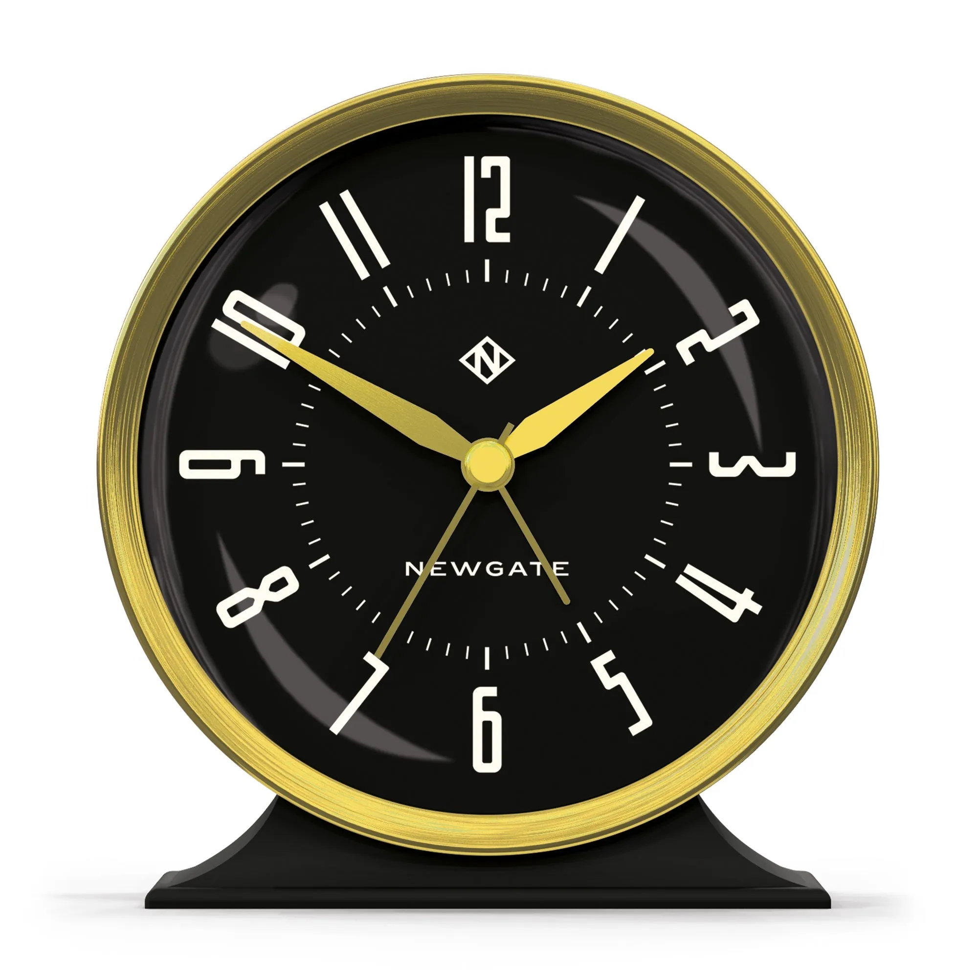 Newgate Hotel Alarm Clock Black