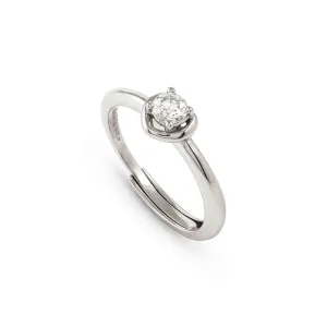 Nomination CosmicLove Ring, Heart, Cubic Zirconia, Sterling Silver