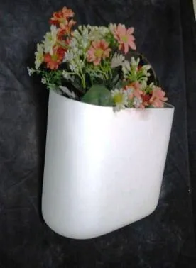 Poinsettia 4  Fiber Planter