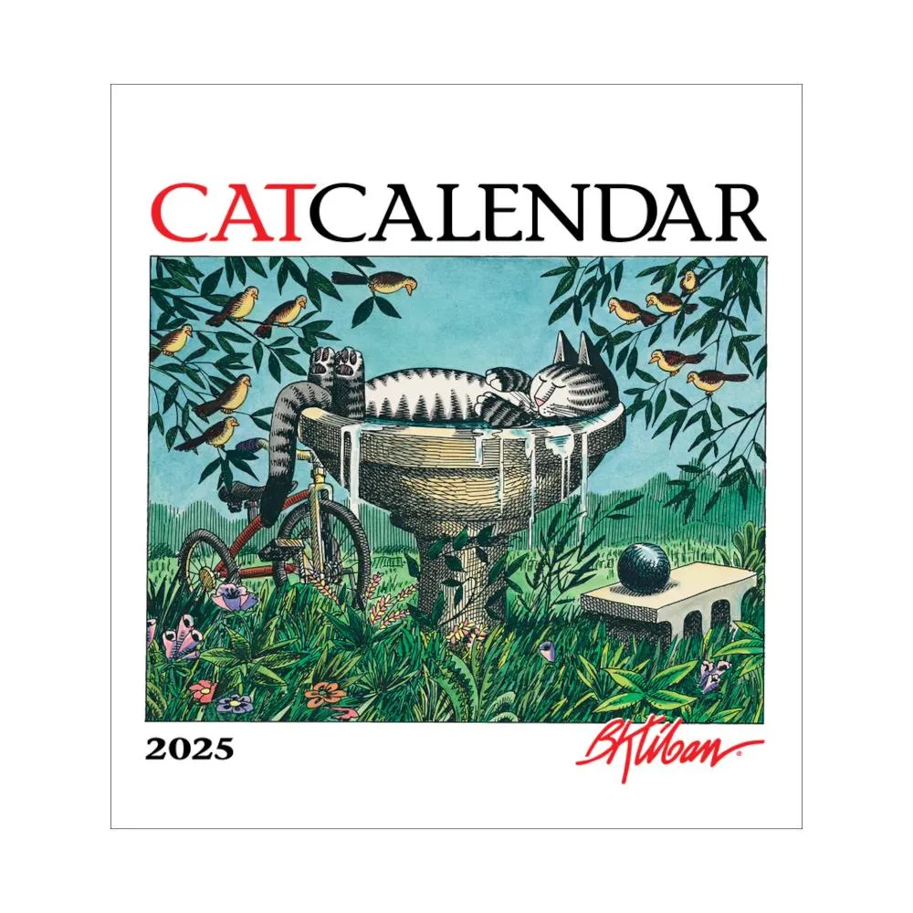 Pomegranate 2025 Mini Wall Calendar - B. Kliban: CatCalendar