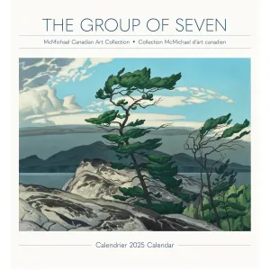 Pomegranate 2025 Wall Calendar - The Group of Seven