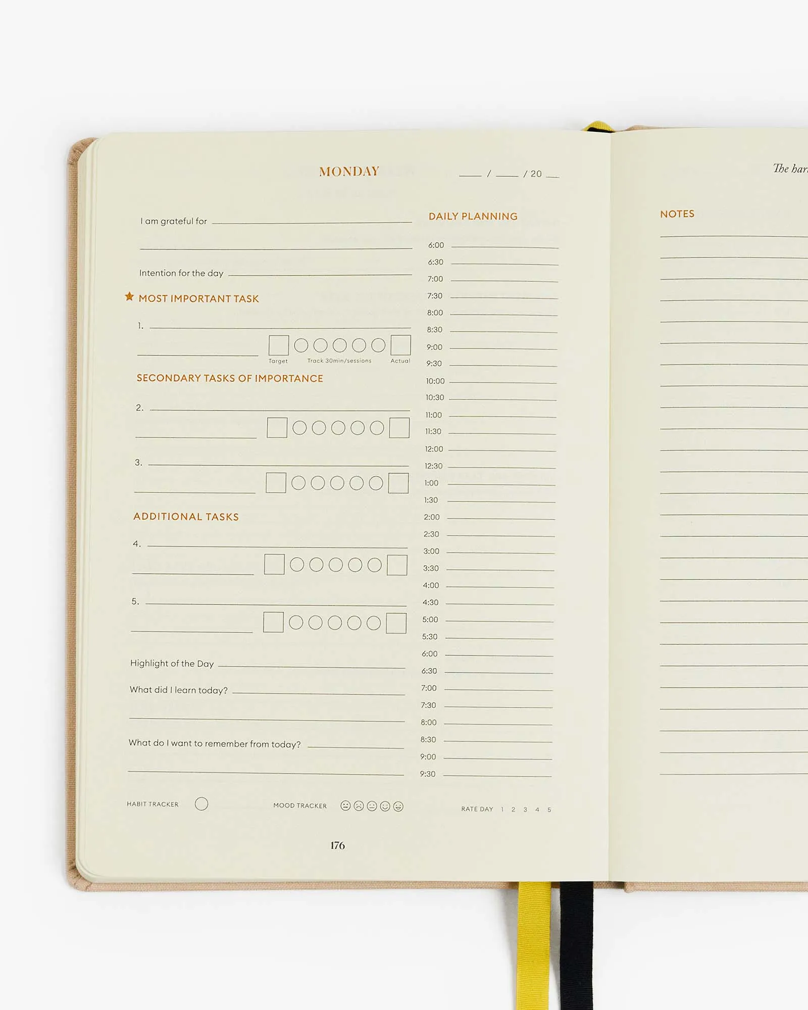 Productivity Planner - Beige