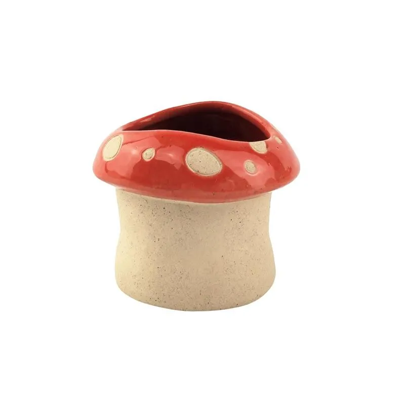 Red Mushroom Planter